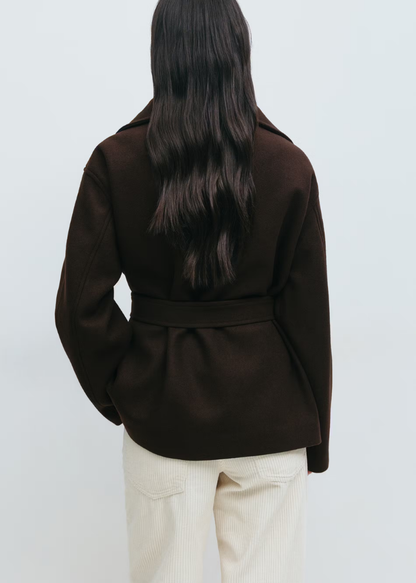 Veste Courte Col Haut