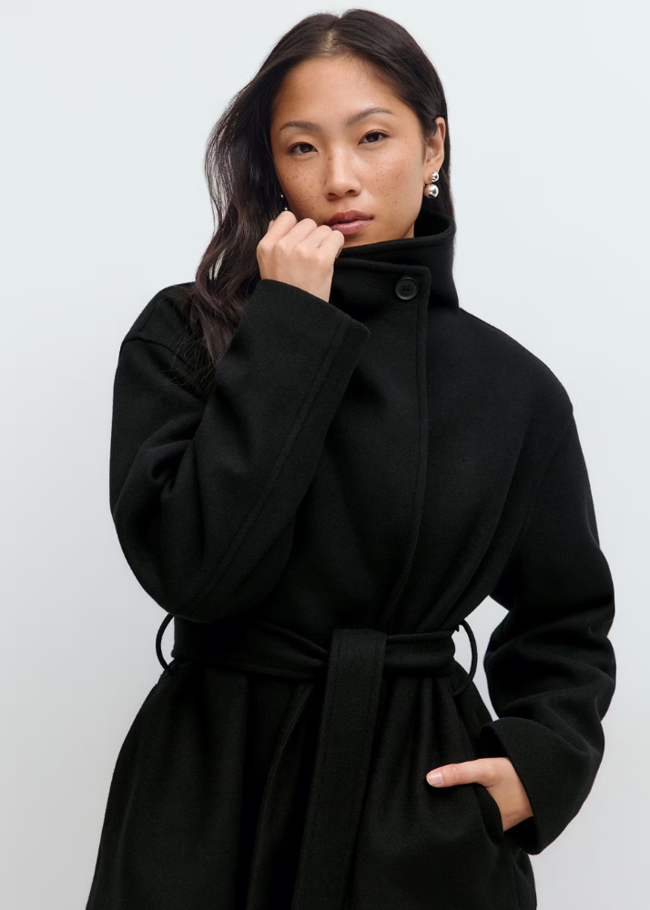 Veste Courte Col Haut