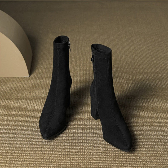 Bottines Stretch à Talons